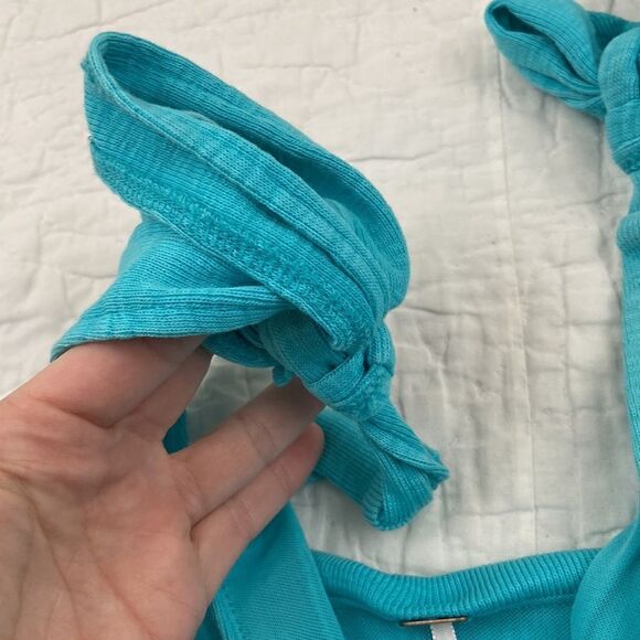 Free People Boulevard Tank in Teal size Small - Picture 6 of 11